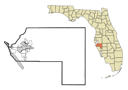 Terra Ceia, Florida is located in Manatee County