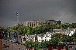 McCaig's Tower, from the ferry