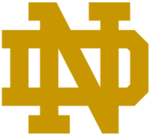 Nd athletics gold logo 2015.svg