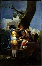 Niños del carretón de Francisco Goya