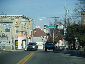 Main Street in Fleetwood