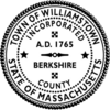 Official seal of Williamstown, Massachusetts