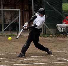 Softball batter vh