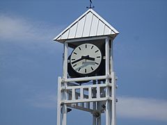 Springhill, LA, clock IMG 5148