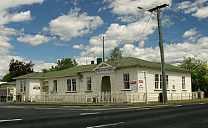 The old Owhango Post Office (c.1919)