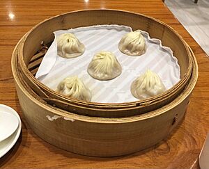 Truffle Soup Dumplings at Din Tai Fung