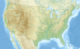 Location of Eightmile Lake in Washington, USA.
