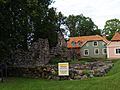 Valmiera Old Pharmacy in Castle ruins