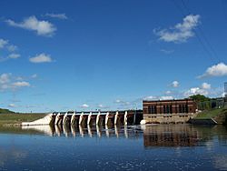 WhiteRapidsHydroelectricDamMenomineeRiver