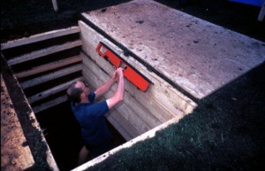 Yagan's grave excavation pit