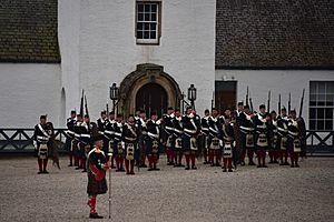 Atholl Highlanders inspection 2017-05-27