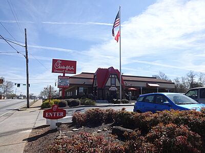 Chick-fil-a Dwarf House entrance, Griffin