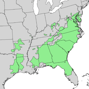 Chionanthus virginicus range map 3.png