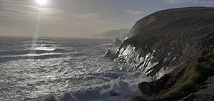 Cliffs in Kerry