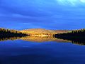 Crawfish Lake in the evening