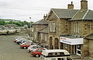 Cupar station (exterior) geograph-3163183-by-Ben-Brooksbank