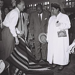 Empress Menen Asfaw - Israel 1959