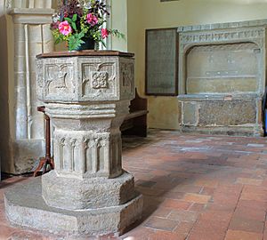 Font, Lytchett Matravers Church