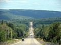 Highway 17 near Bissett Creek, Ontario, Canada