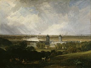 Joseph Mallord William Turner - London from Greenwich Park - Google Art Project