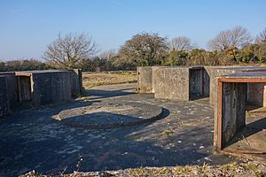 Lavernock Battery, February 2018 (02)