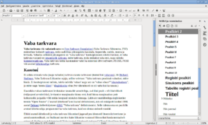 LibreOffice 5.0.3 (et) Sifr välimus, Stiilid külgkast