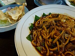 Mie Aceh with beef