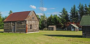 The Nelimark Homestead Museum in Embarrass