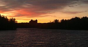 October sunset - Hämeenlinna