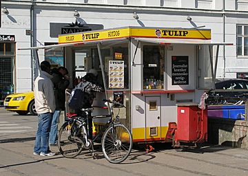 Pølsevogn på Nørrebro