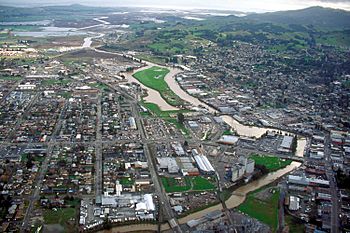 Petaluma California aerial view.jpg