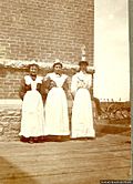 Servants at Government House, 1898