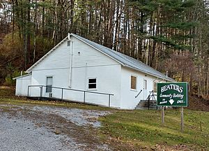 The Heaters, WV Community Building