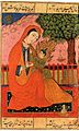 Virgin Mary and Jesus (old Persian miniature)