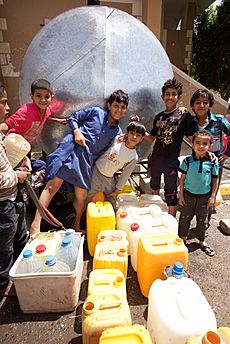 Water crisis in sana'a