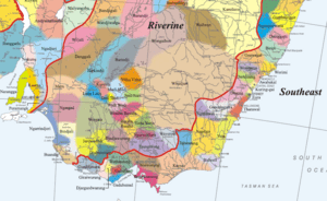 Wiradjuri Map