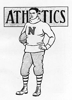 1904 nebraska football athletics illustration