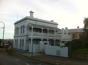 Albany House balcony