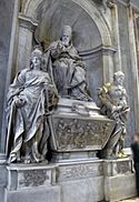 Alessandro Algardi, monumento a leone XI Medici, 1644, 01