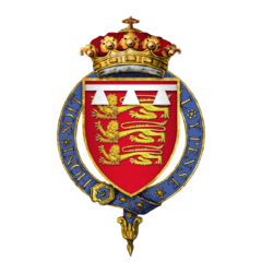 Coat of Arms of John de Mowbray, 4th Duke of Norfok, KG.png