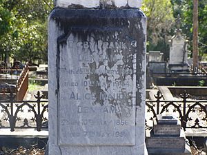 Digby Denham Headstone