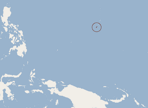 Distribution of Pteropus tokudae.png