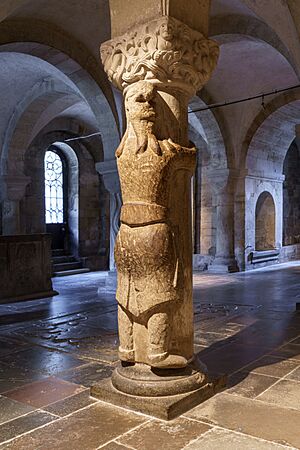 Finn the Giant, Lund Cathedral crypt 2017-08-17 1