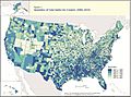 Gini Index US Counties 2010