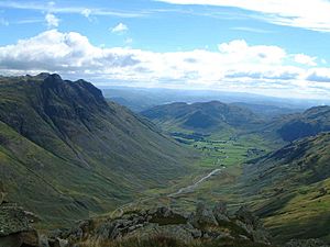 Great Langdale from Rossett Pike