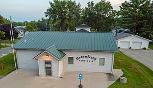 Greenfield Town Hall in Tunnel City