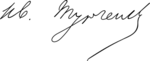 Ivan Sergeevich Turgenev Signature.svg