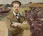 Jacek Malczewski - Portret Władysława Reymonta