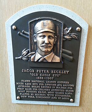 Jake Beckley plaque
