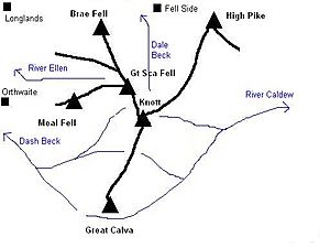 Knott sketch map